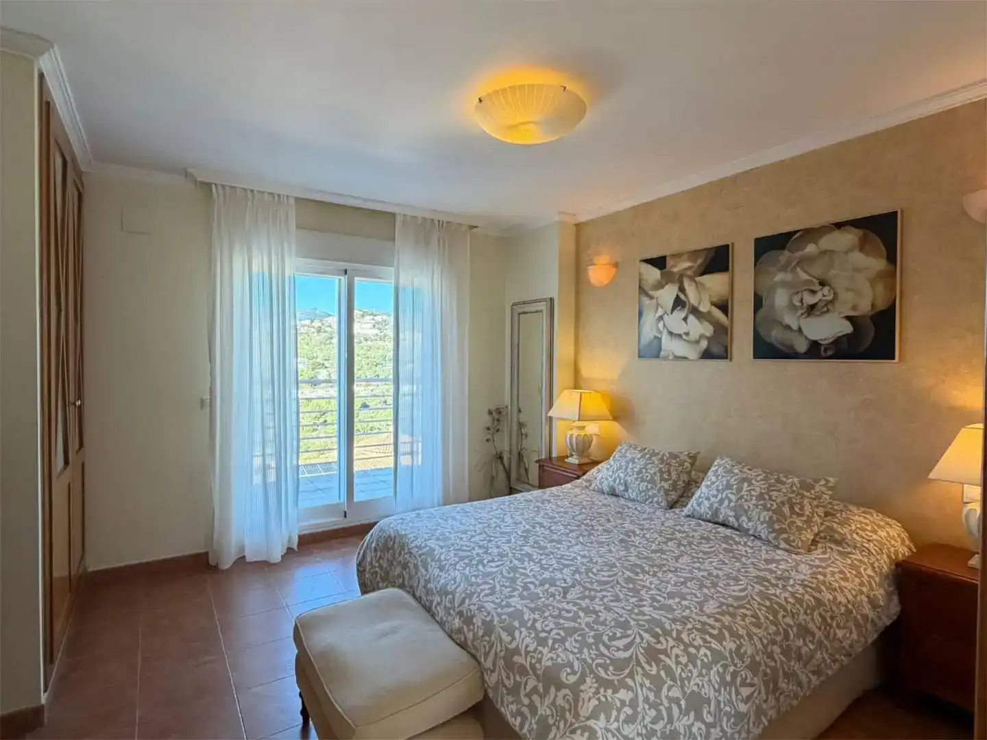 Dormitori de Casa o xalet en venda en Calpe / Calp amb Aire condicionat, Piscina i Balcó