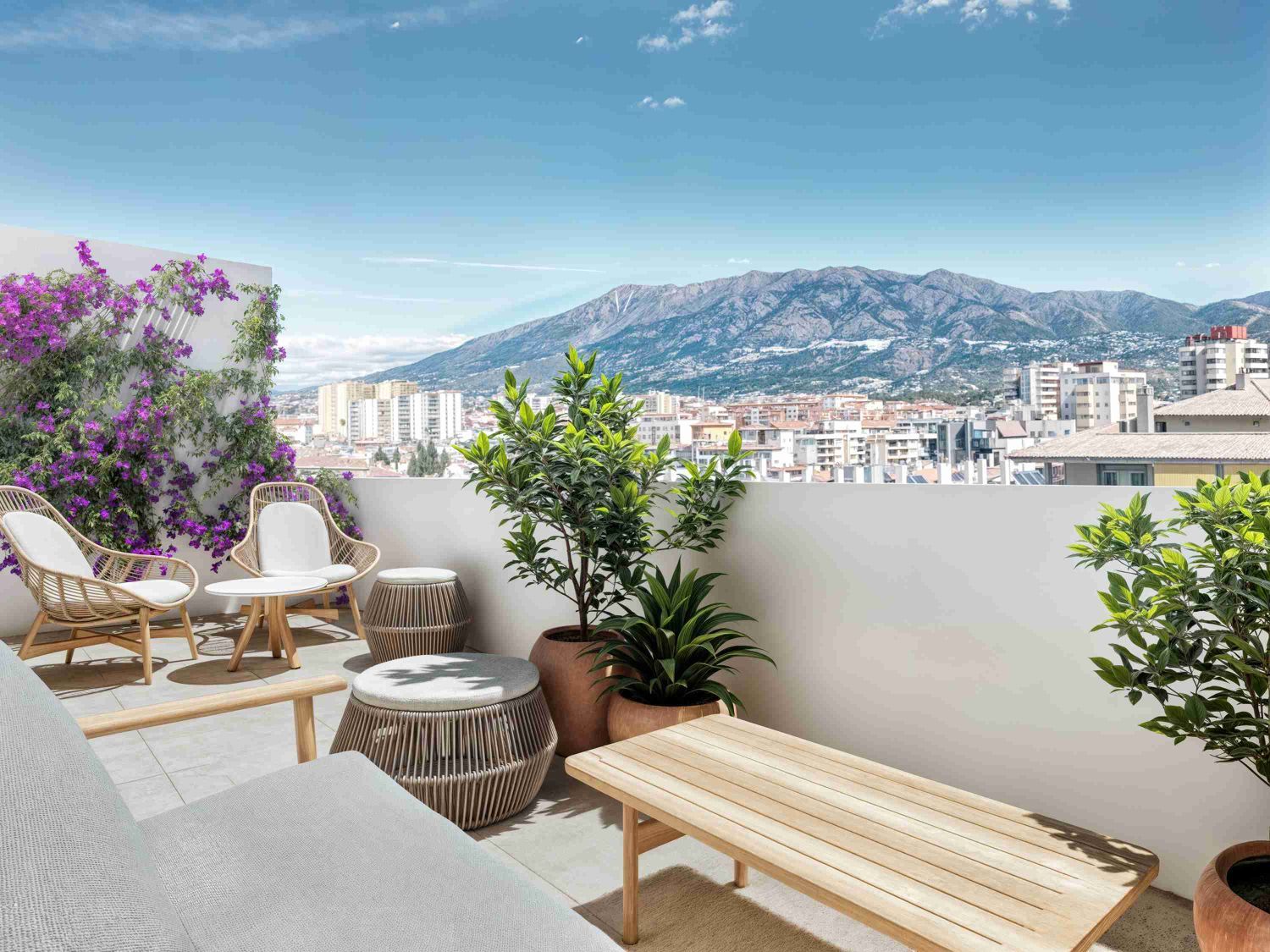 Terrace of Attic for sale in Fuengirola  with Air Conditioner, Heating and Terrace