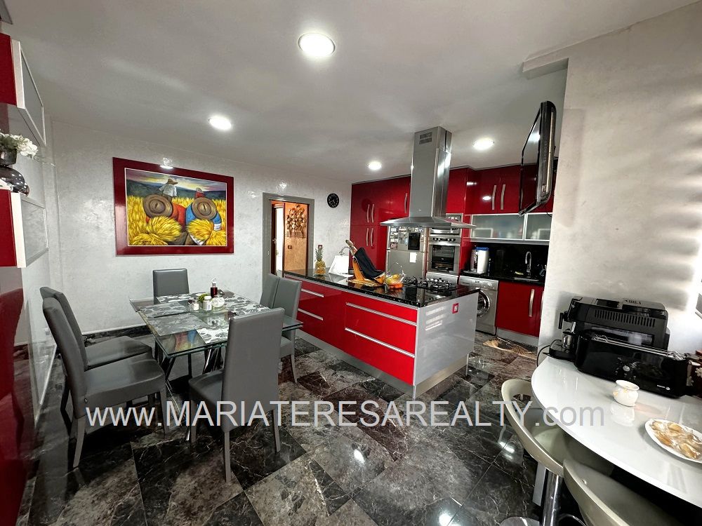 Kitchen of Single-family semi-detached for sale in Los Alcázares  with Air Conditioner, Terrace and Furnished