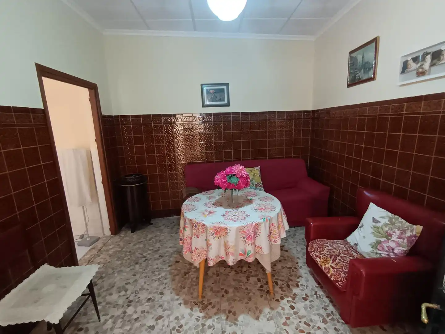 Sala d'estar de Casa o xalet en venda en Puertollano amb Terrassa i Traster