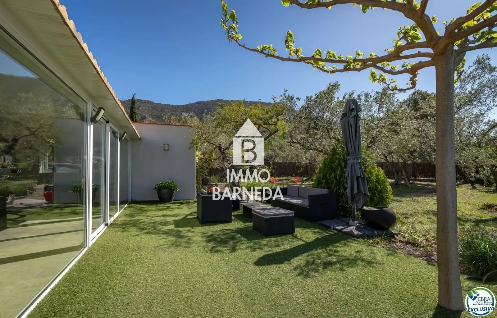 Jardín de Casa o chalet en venta en Palau-saverdera con Aire acondicionado, Calefacción y Jardín privado