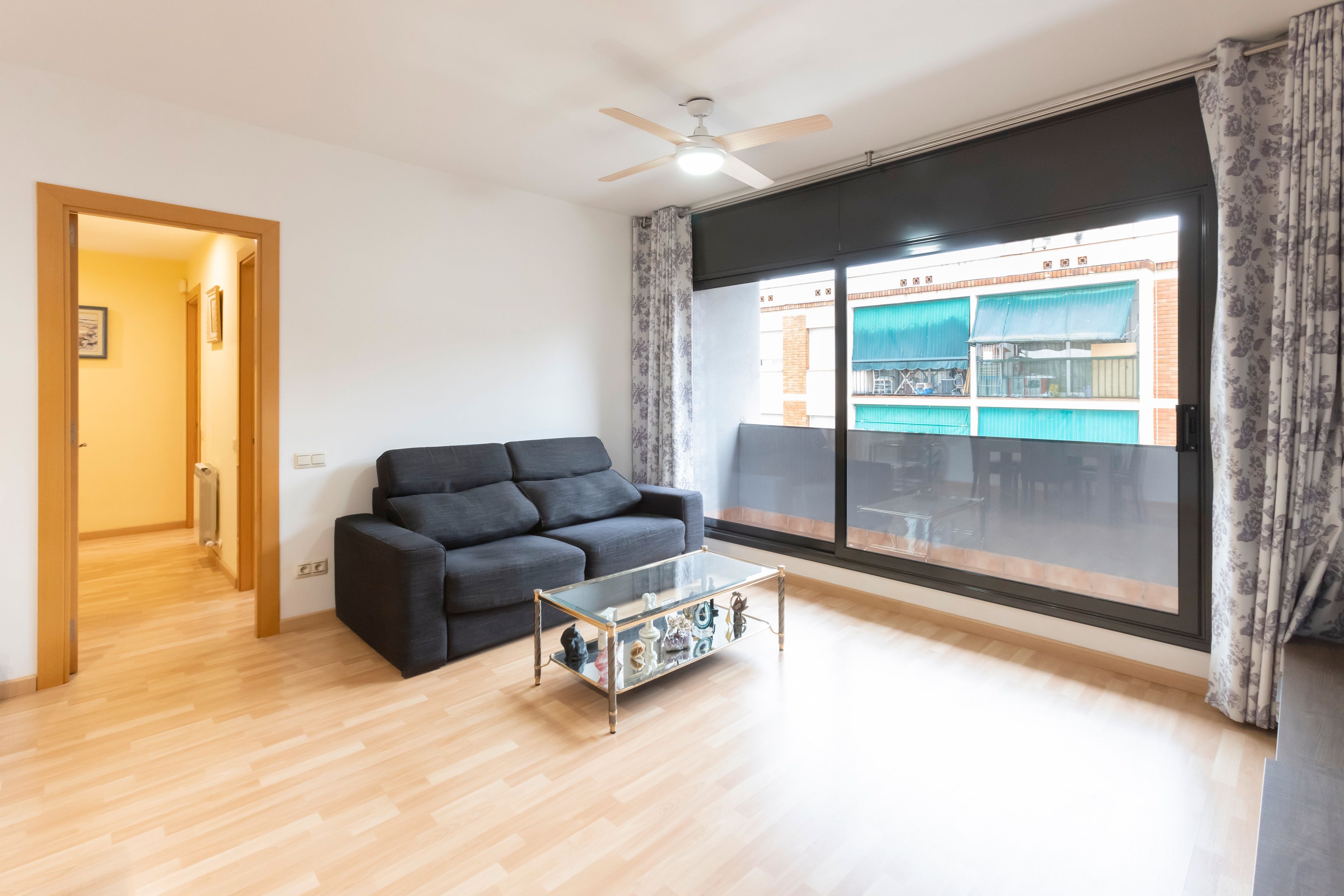 Exterior view of Flat for sale in Rubí  with Air Conditioner, Heating and Parquet flooring