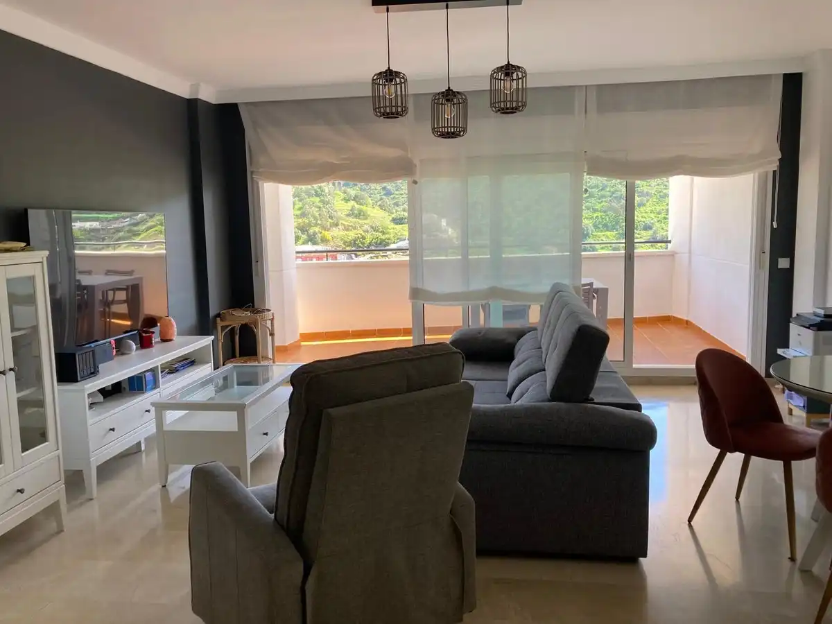 Sala de estar de Apartamento en venta en Torrox con Terraza y Trastero