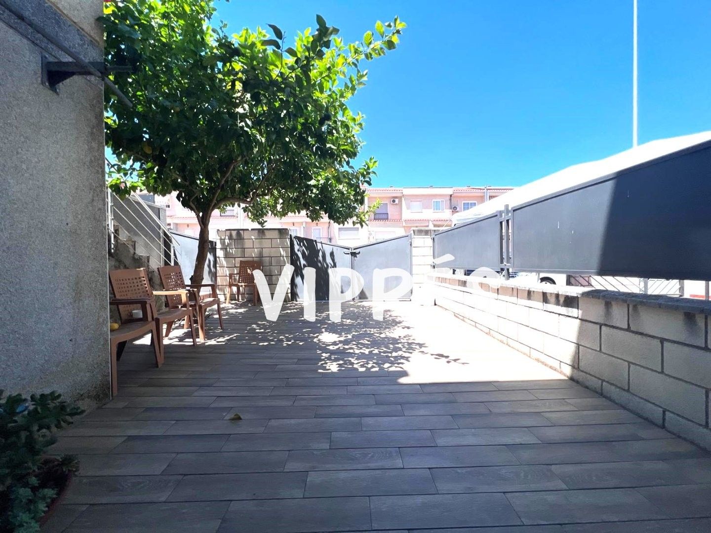 Terrace of Single-family semi-detached for sale in Cáceres Capital  with Air Conditioner, Heating and Terrace