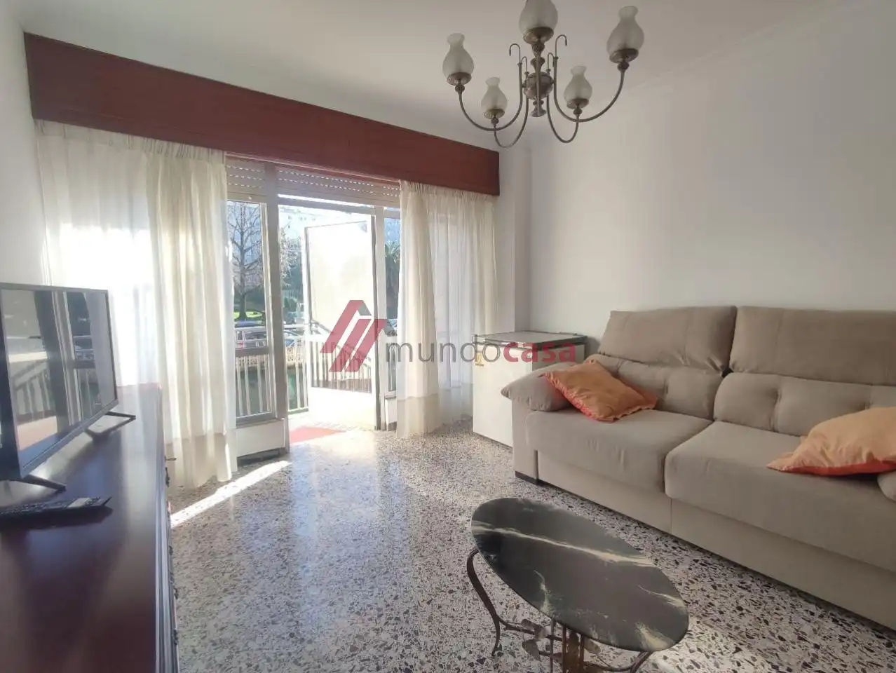 Sala de estar de Piso de alquiler en Ferrol con Calefacción y Amueblado