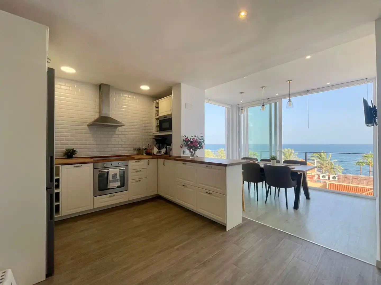 Cocina de Casa o chalet en venta en Mijas con Aire acondicionado, Calefacción y Jardín privado