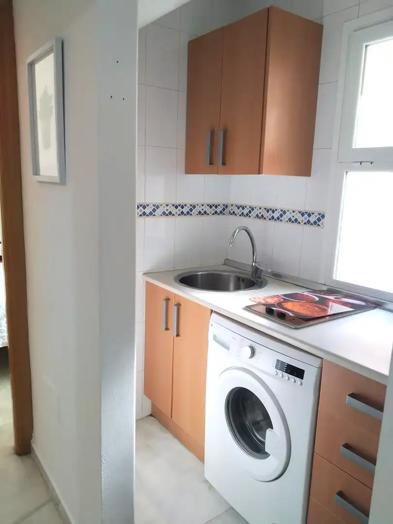 Küche von Wohnung zur Miete in Málaga mit Möbliert