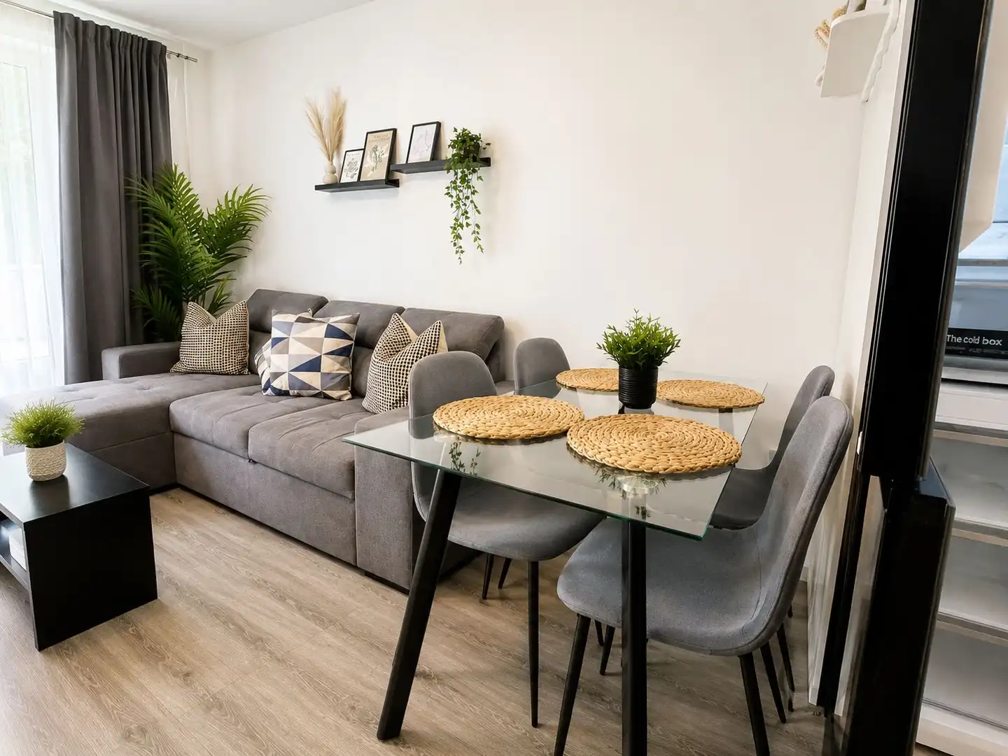 Living room of Flat for sale in Santiago del Teide  with Air Conditioner, Terrace and Swimming Pool