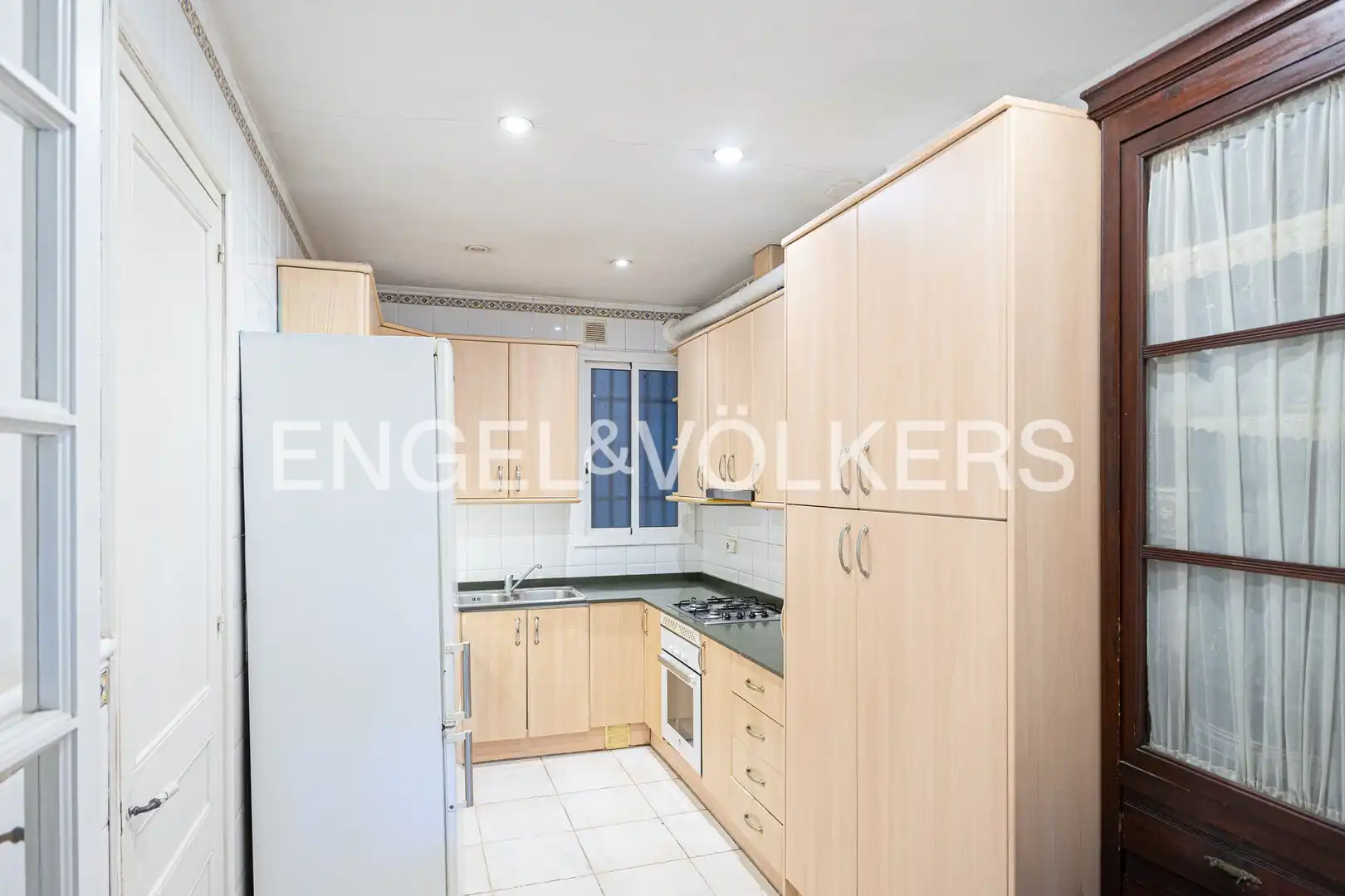 Cocina de Piso en venta en Barcelona con Aire acondicionado, Calefacción y Parquet