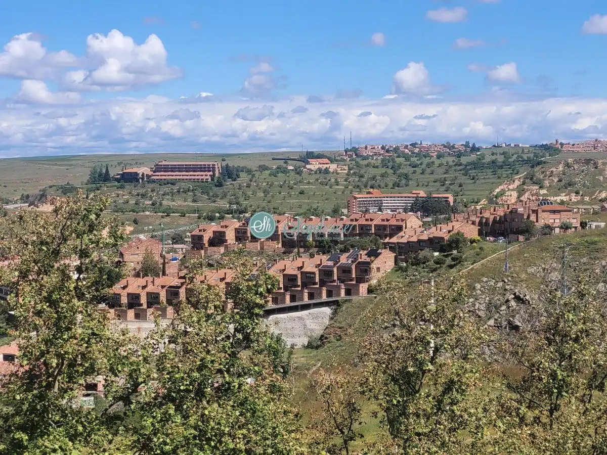 Vista exterior de Piso en venta en Segovia con Calefacción y Terraza