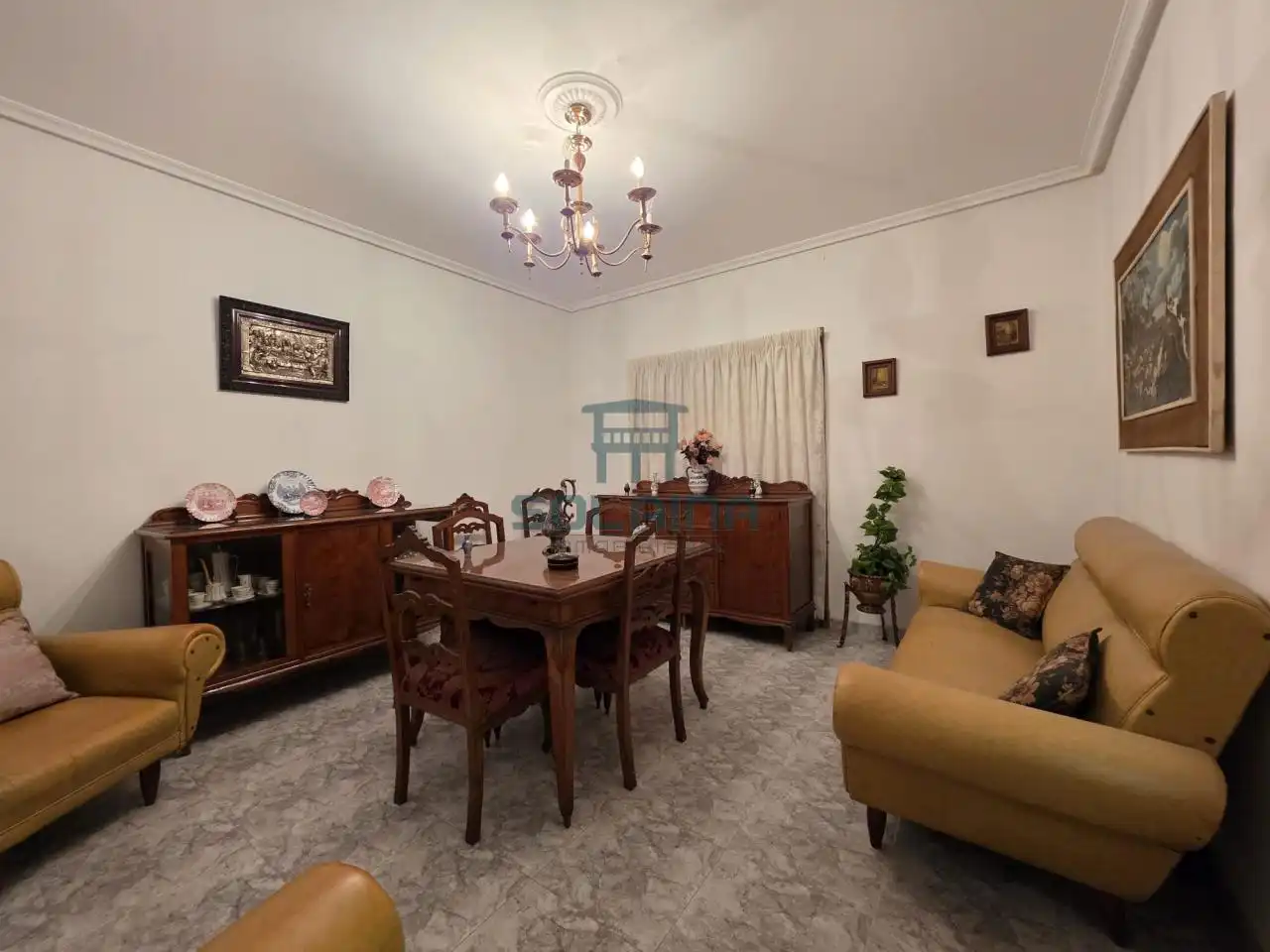 Dining room of Flat for sale in Ourense Capital   with Heating, Storage room and Furnished