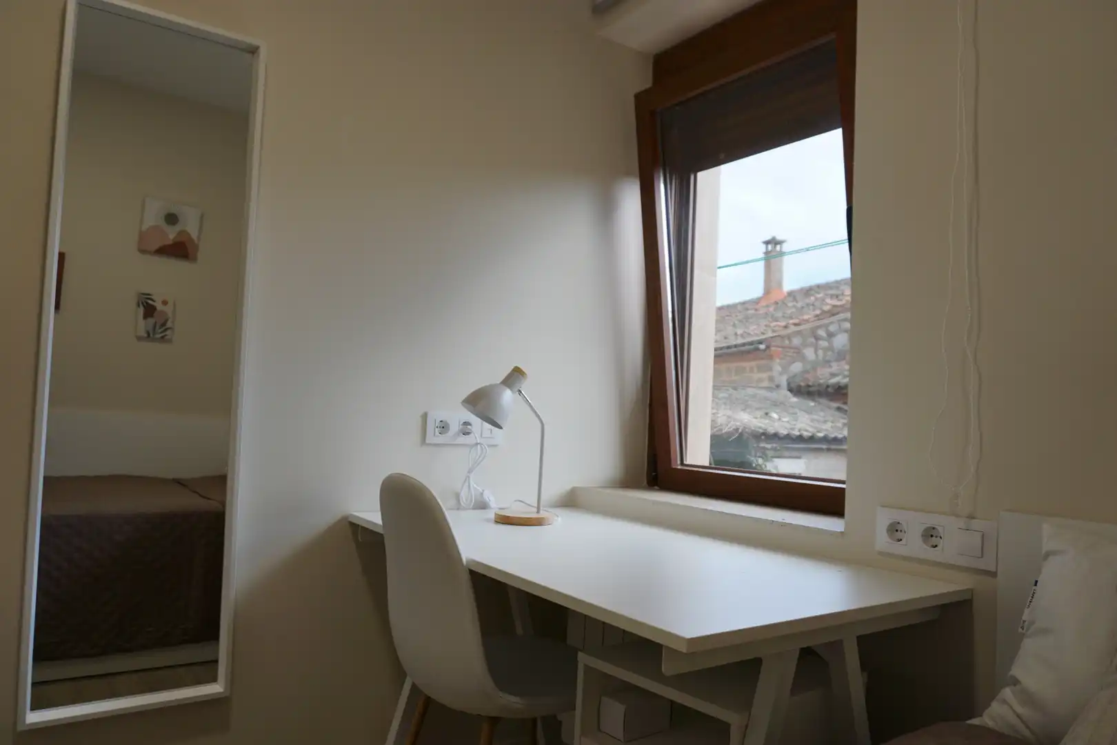 Dormitori de Casa o xalet per a compartir en Ávila amb Calefacció, Moblat i Rentadora