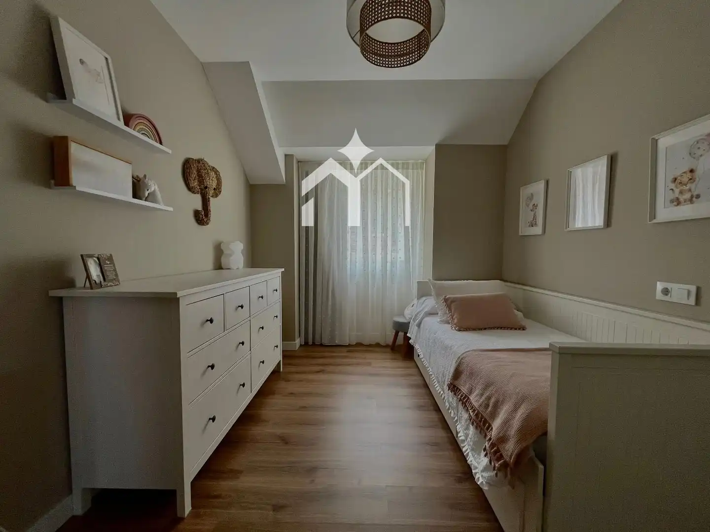 Schlafzimmer von Maisonette zum Verkauf in Moaña mit Heizung, Terrasse und Möbliert