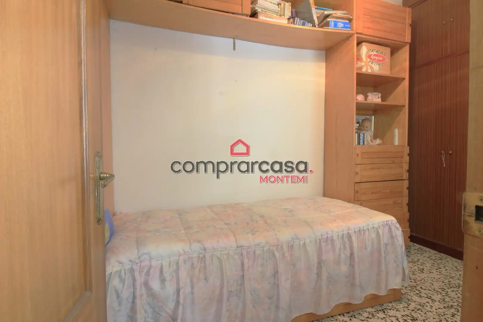 Schlafzimmer von Einfamilien-Reihenhaus zum Verkauf in Getafe mit Klimaanlage, Heizung und Terrasse