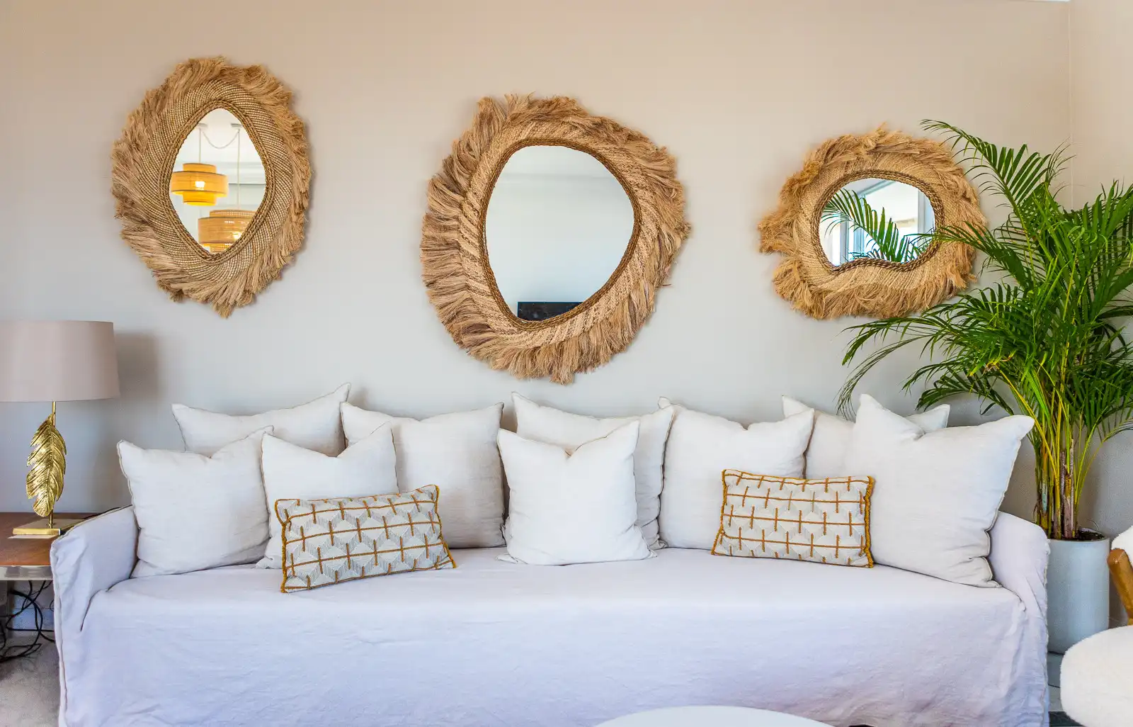 Sala de estar de Ático en venta en Marbella con Terraza, Piscina y Piscina comunitaria