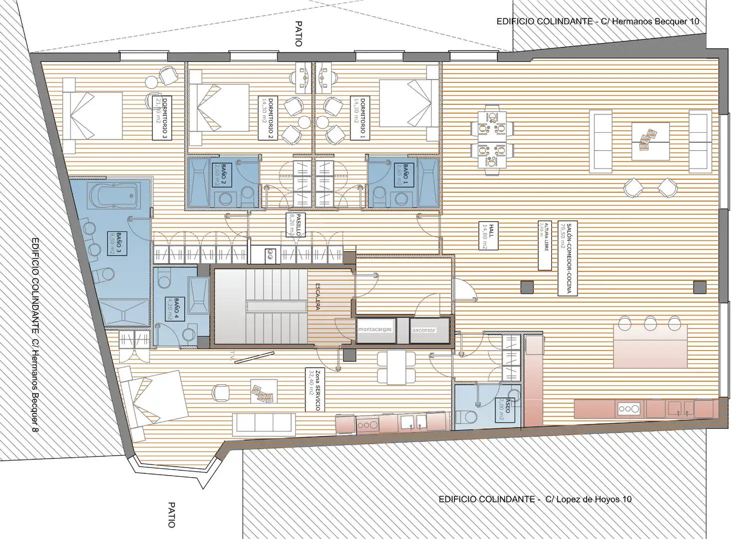 Piso en venta en Madrid con Aire acondicionado, Calefacción y Trastero