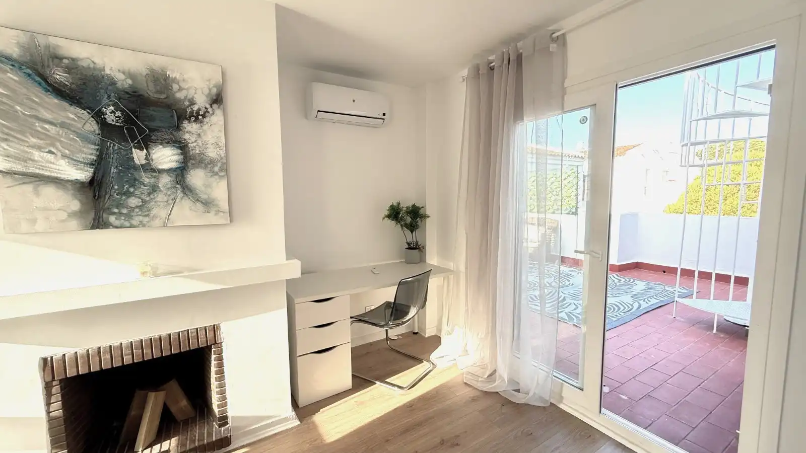 Bedroom of Attic for sale in Marbella  with Air Conditioner, Terrace and Swimming Pool