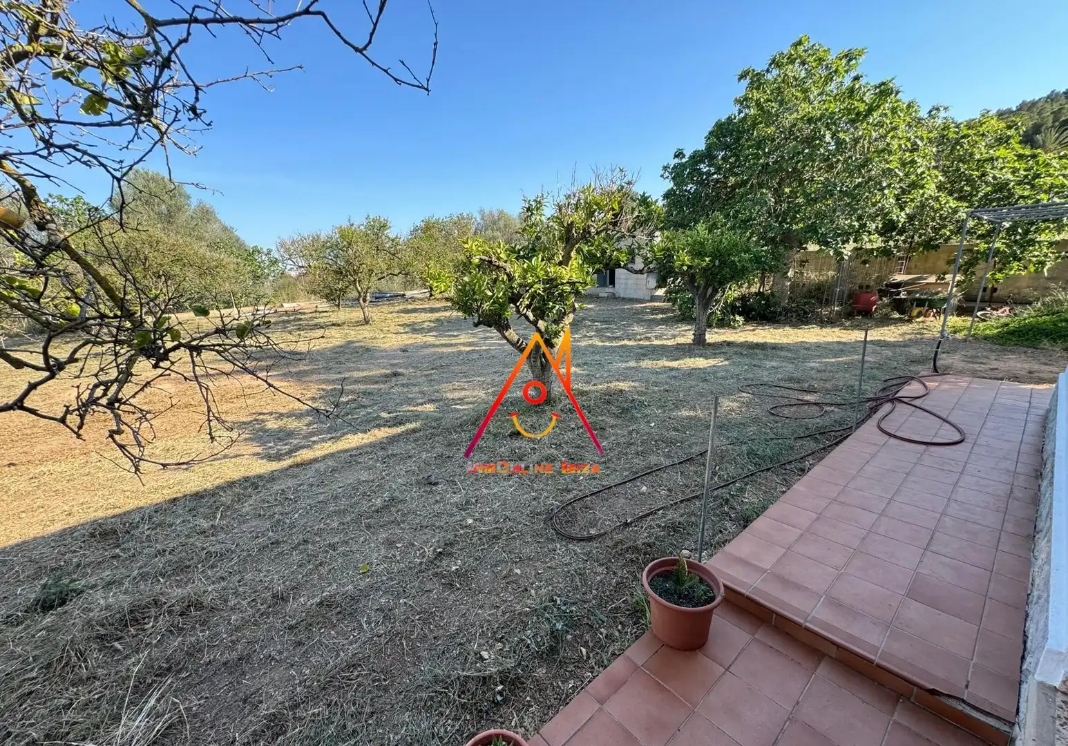 Jardín de Finca rústica de alquiler en Eivissa con Jardín privado, Terraza y Amueblado