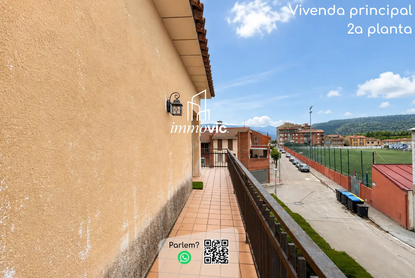 Terraza de Casa o chalet en venta en Centelles con Calefacción, Jardín privado y Parquet