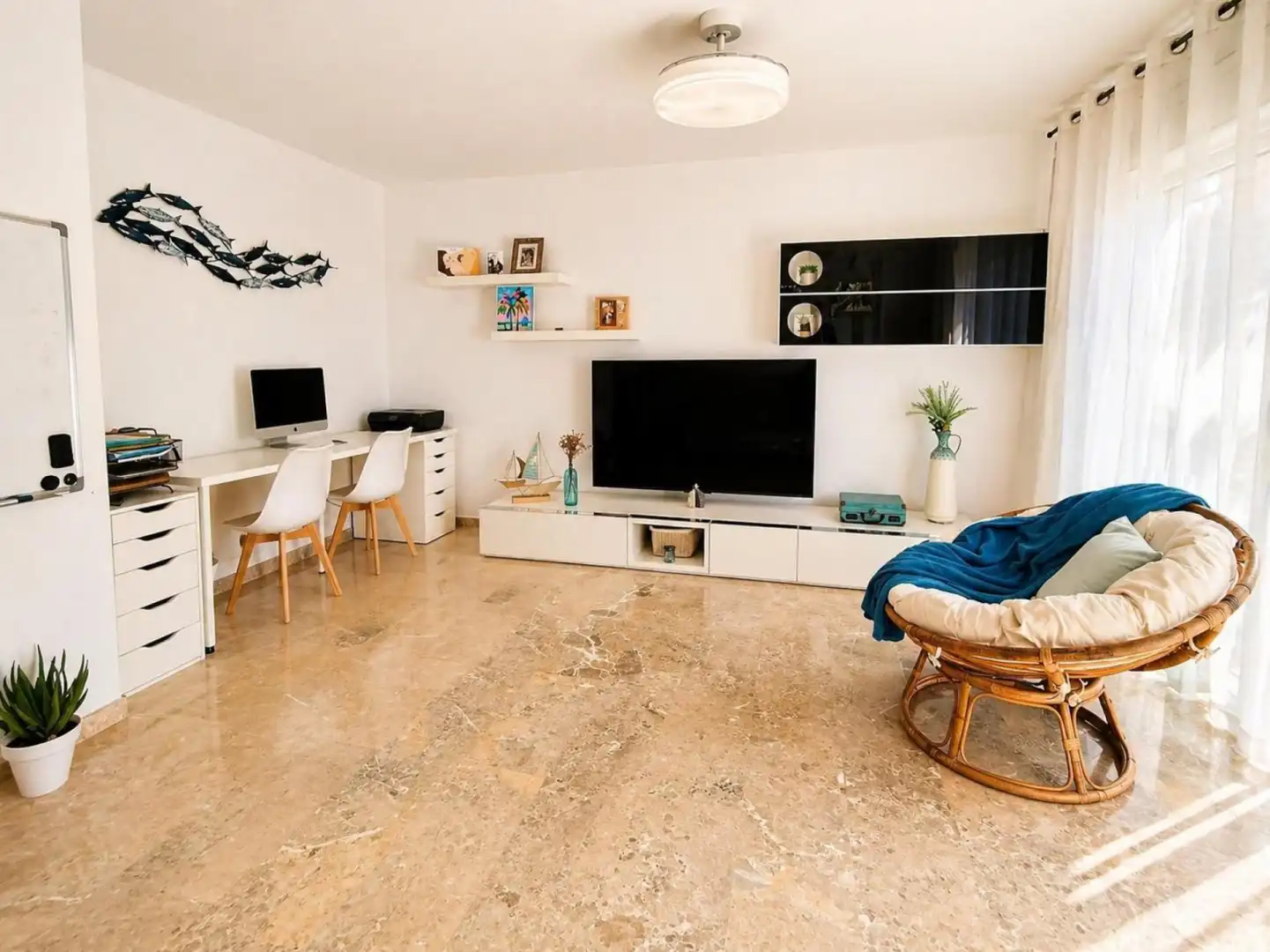 Sala de estar de Casa adosada en venta en Cambrils con Calefacción
