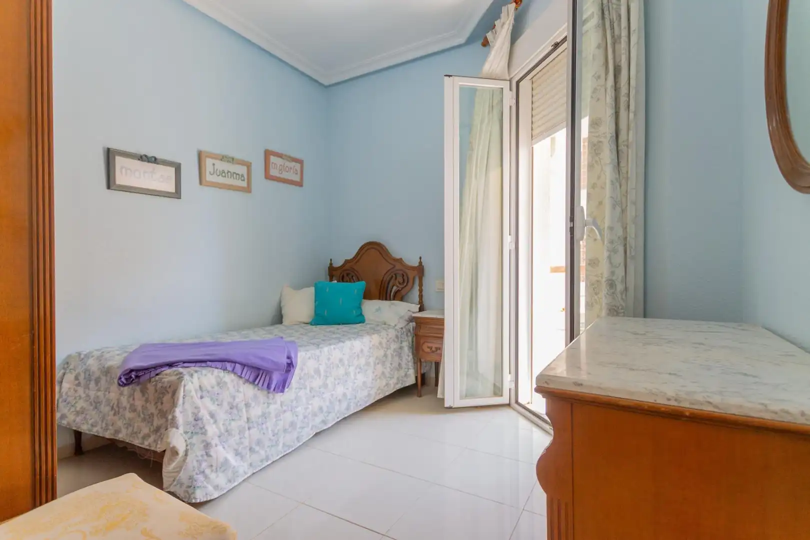 Bedroom of Flat for sale in Águilas  with Storage room and Balcony