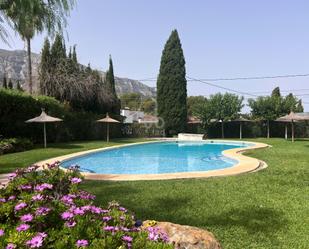 Jardí de Pis en venda en Dénia amb Aire condicionat, Terrassa i Piscina