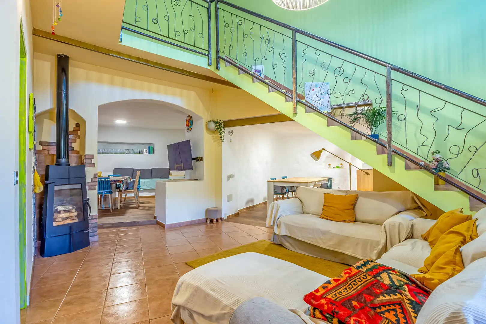 Living room of Houses for sale in Santa María de Guía de Gran Canaria  with Private garden, Terrace and Storage room
