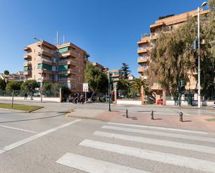 Exterior view of Flat for sale in  Granada Capital  with Heating, Private garden and Terrace