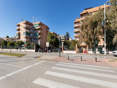 Vista exterior de Pis en venda en  Granada Capital amb Calefacció, Jardí privat i Terrassa