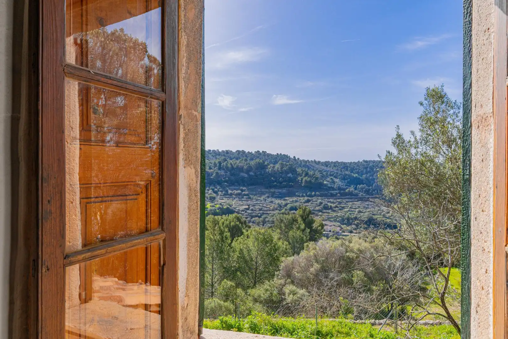 Vista exterior de Finca rústica en venta en Puigpunyent con Jardín privado, Terraza y Trastero