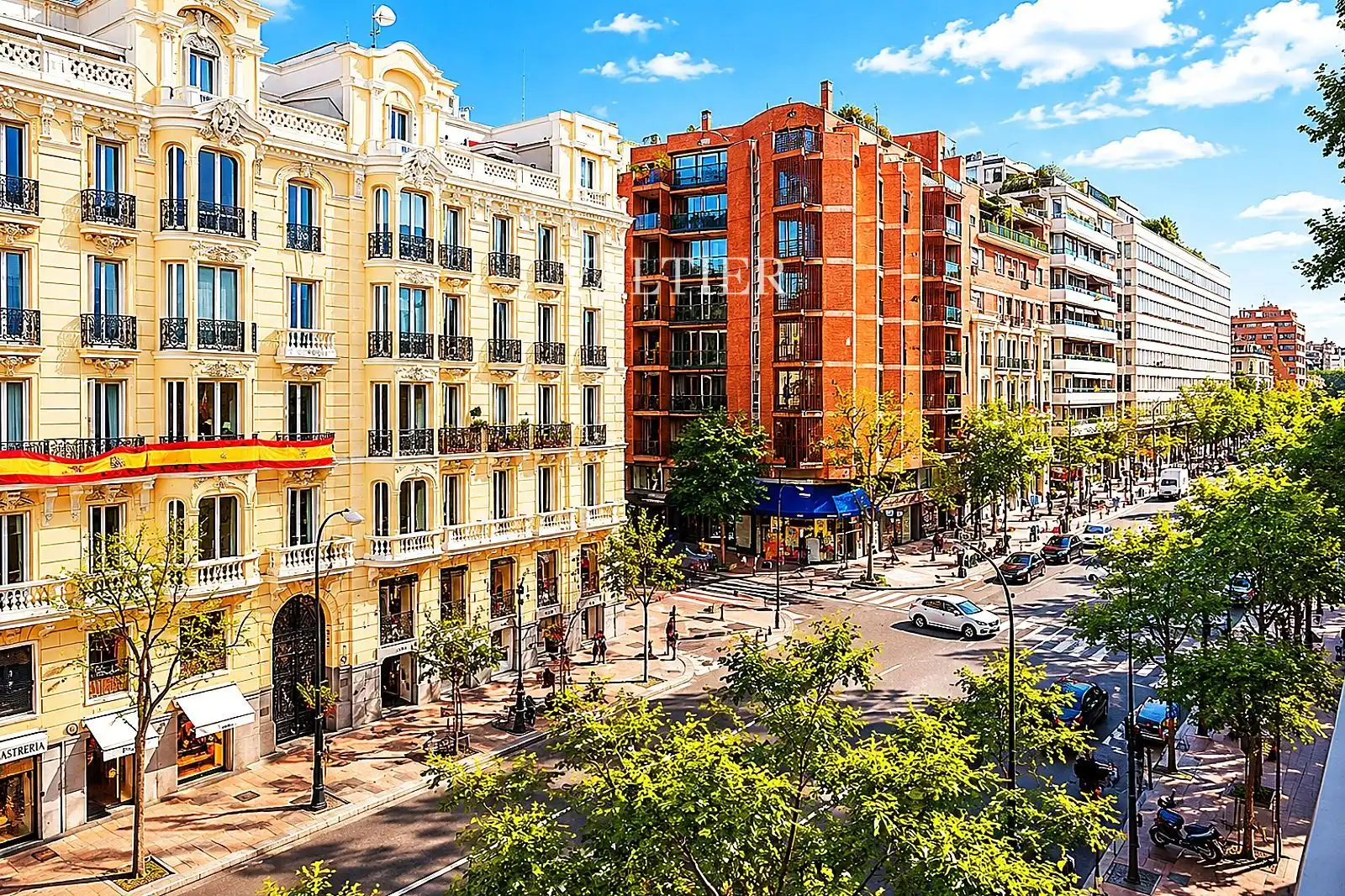Vista exterior de Dúplex de alquiler en Madrid con Amueblado