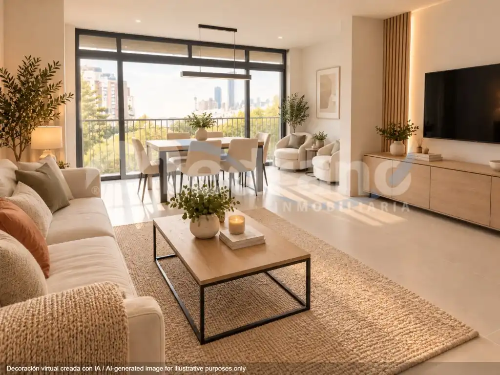 Sala de estar de Apartamento en venta en Benidorm con Terraza, Piscina y Piscina comunitaria