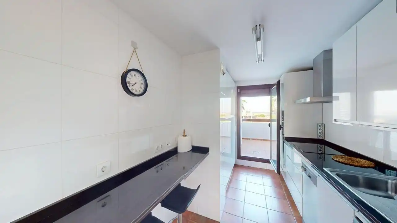 Cocina de Ático de alquiler en Guillena con Aire acondicionado, Calefacción y Terraza