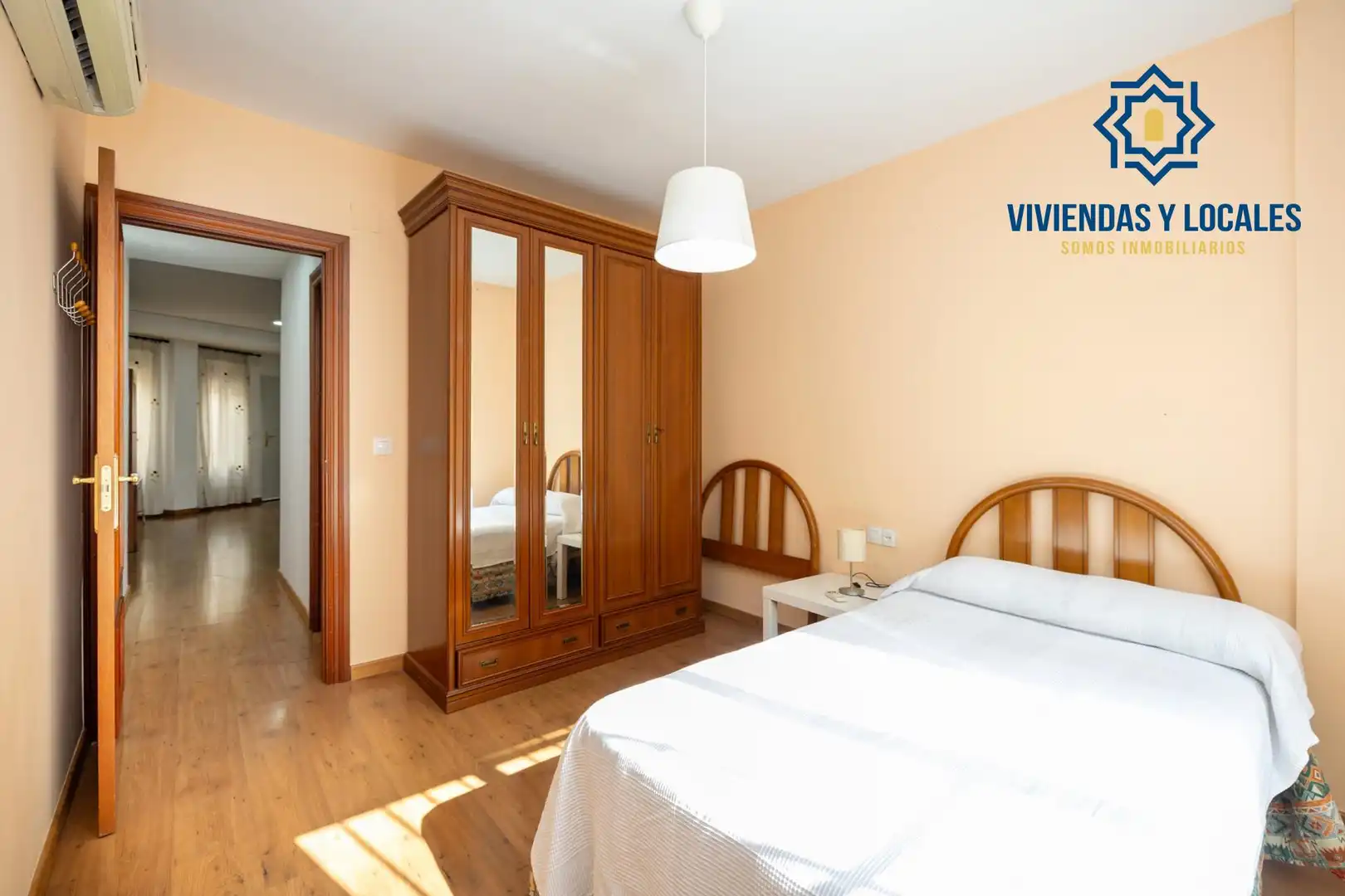 Schlafzimmer von Wohnung zum Verkauf in Villa de Otura mit Klimaanlage, Terrasse und Balkon