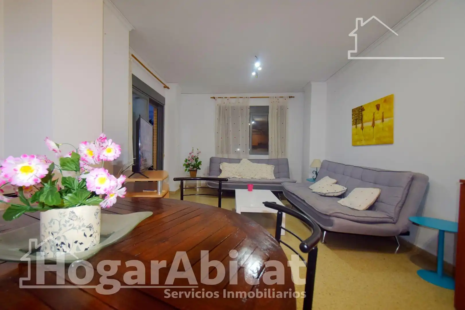 Sala de estar de Piso en venta en Sagunto / Sagunt con Terraza y Trastero