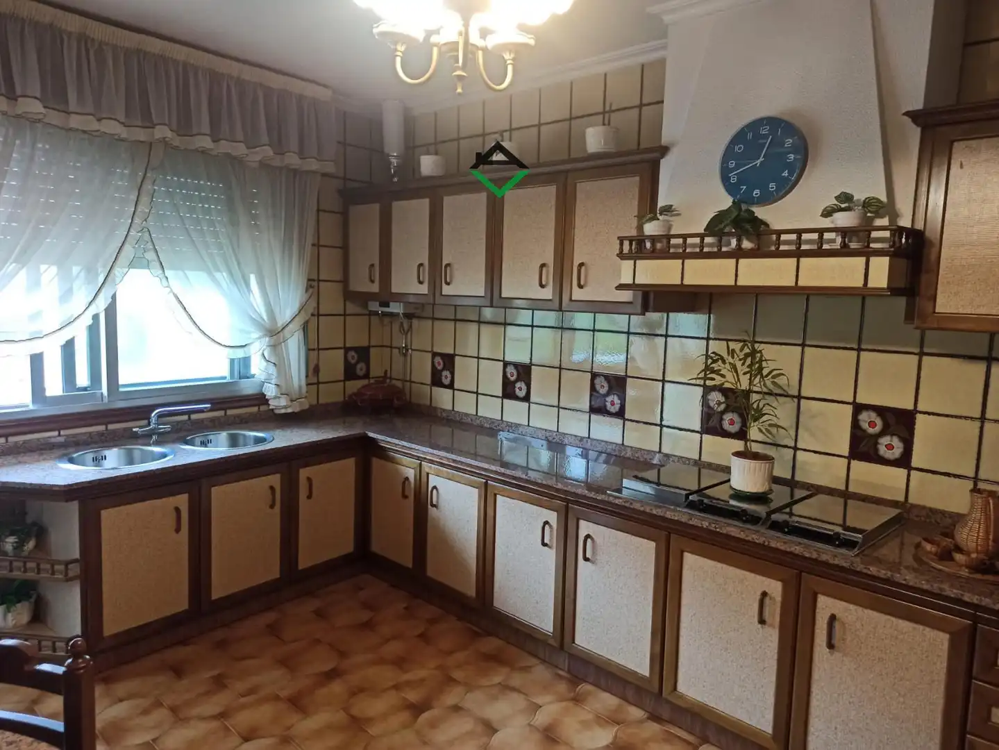Cocina de Casa o chalet en venta en Cangas  con Calefacción y Amueblado