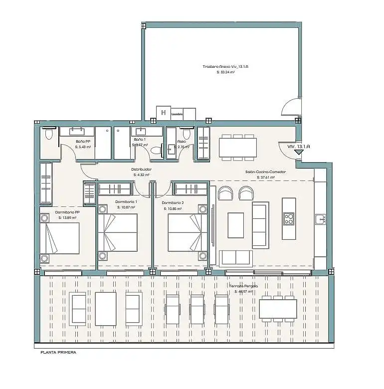 Apartamento con ascensor en venta en Benamara - Atalaya, imagen 19