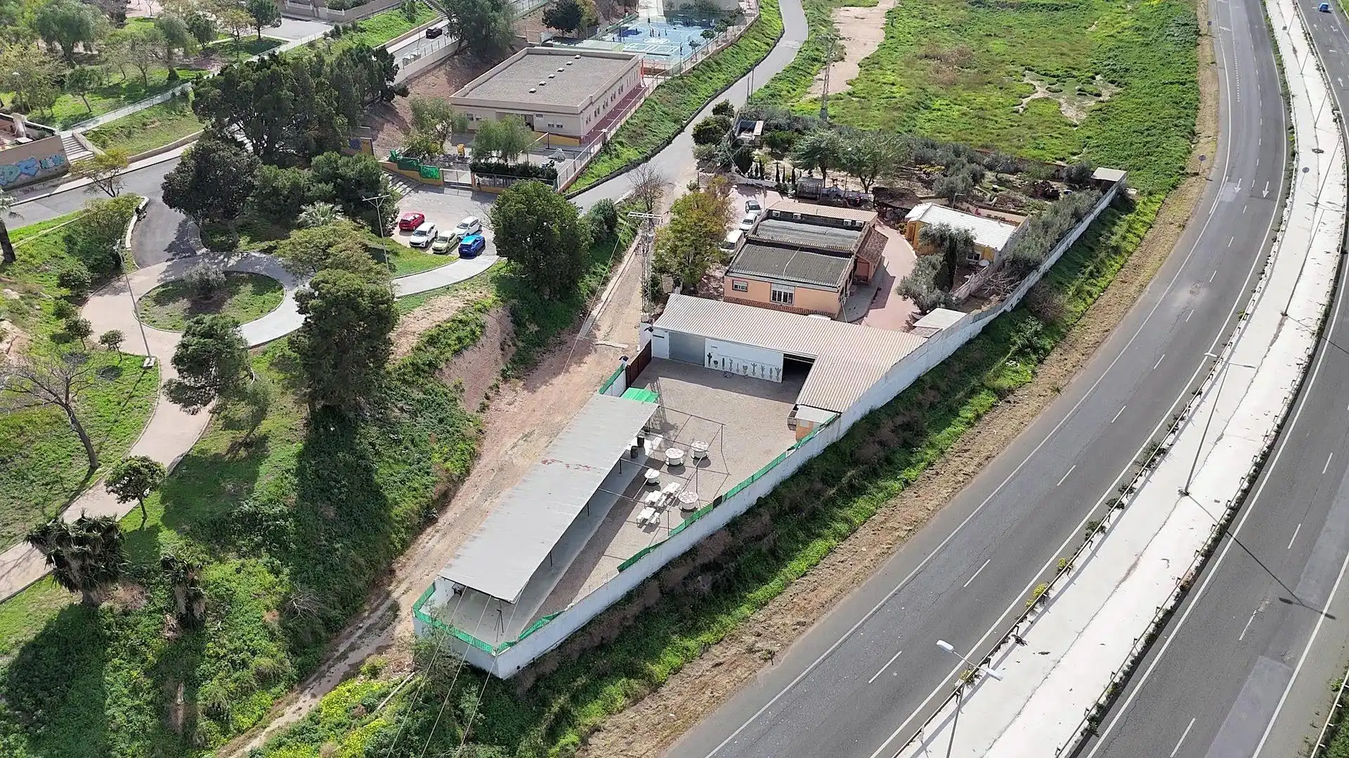 Vista exterior de Casa o chalet en venta en Cartagena con Aire acondicionado, Jardín privado y Amueblado