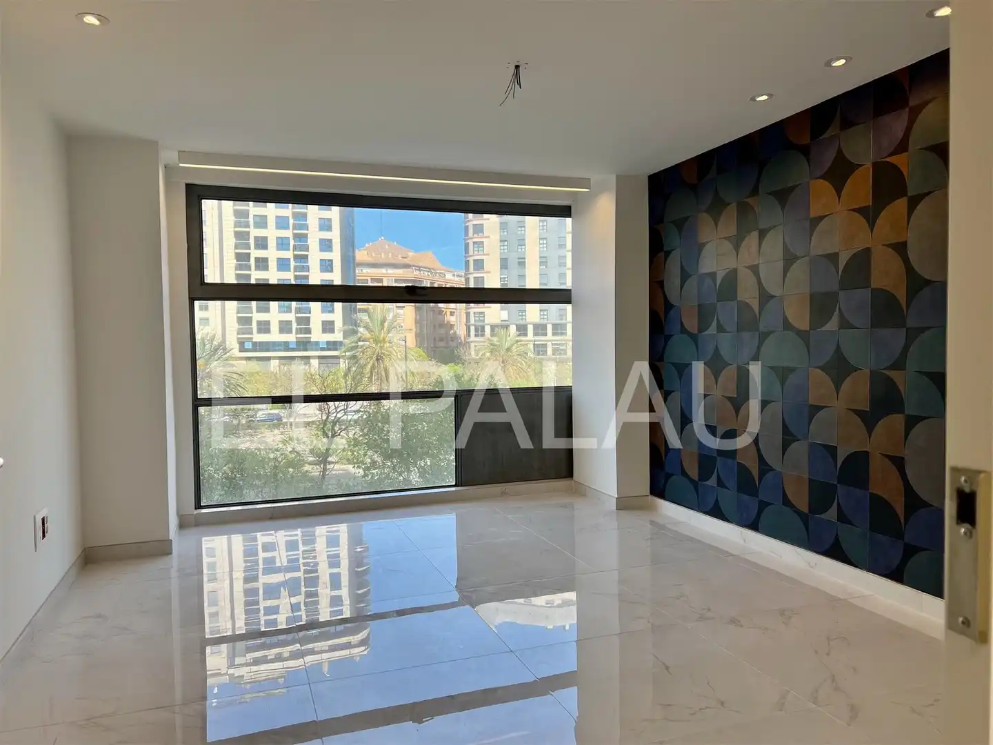 Living room of Office for rent in Valencia  with Air Conditioner