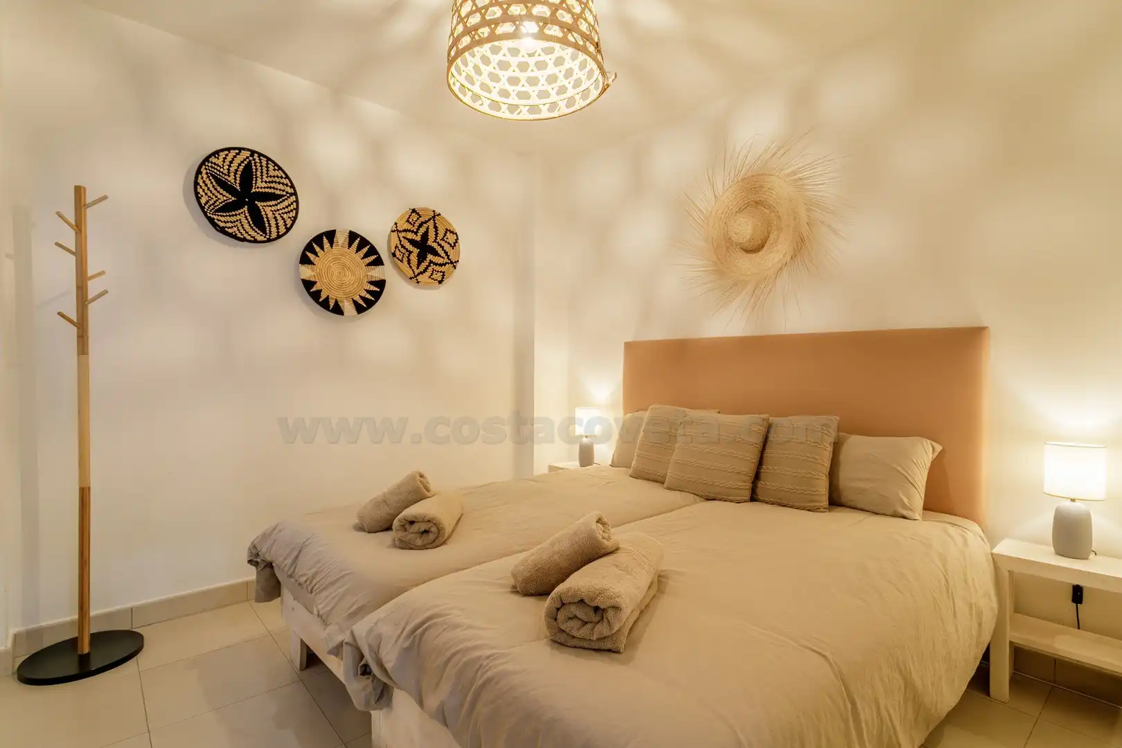 Bedroom of Apartments for sale in El Campello  with Air Conditioner, Terrace and Furnished