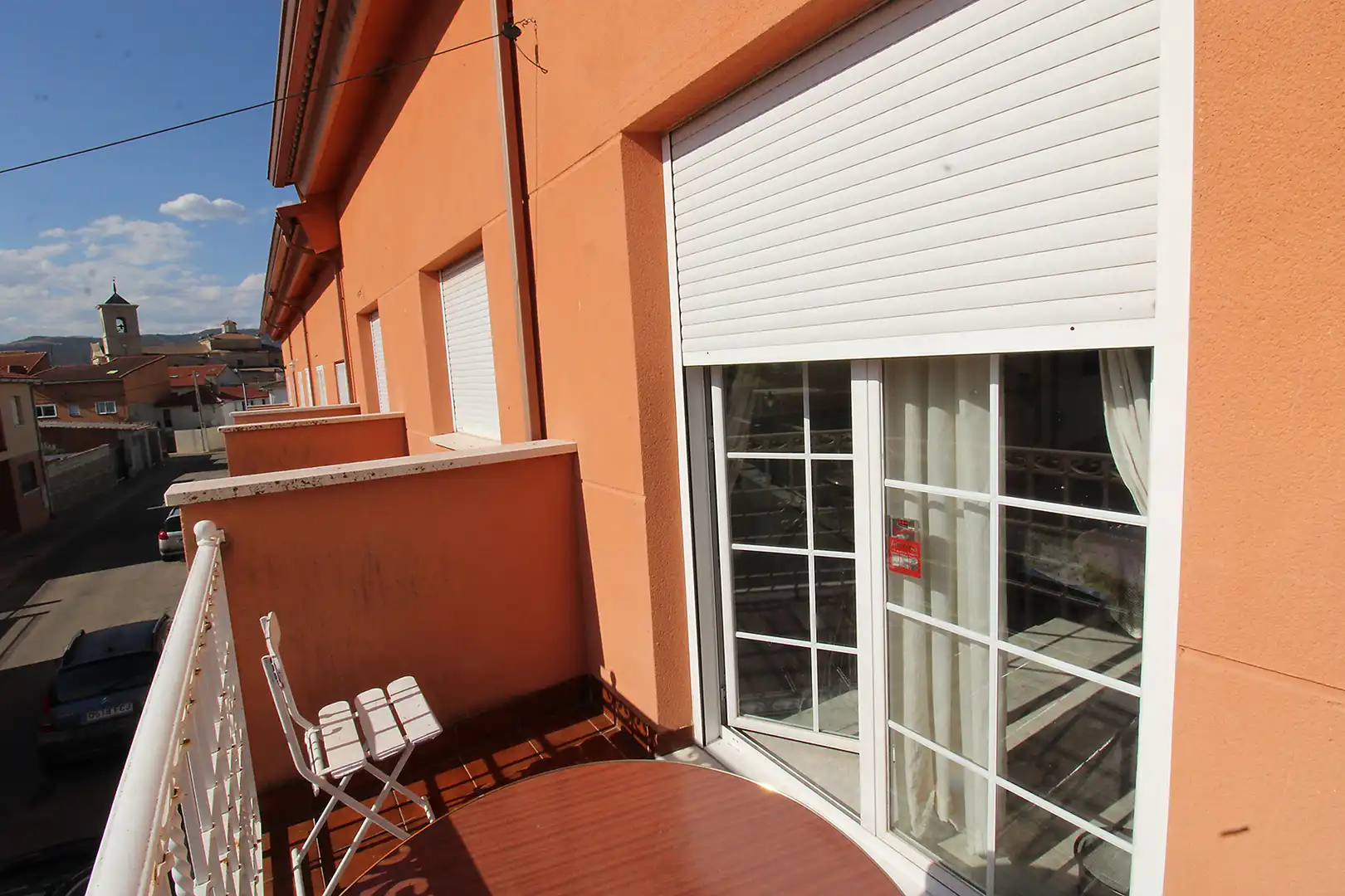 Balcony of Houses for sale in Uceda  with Air Conditioner, Heating and Private garden