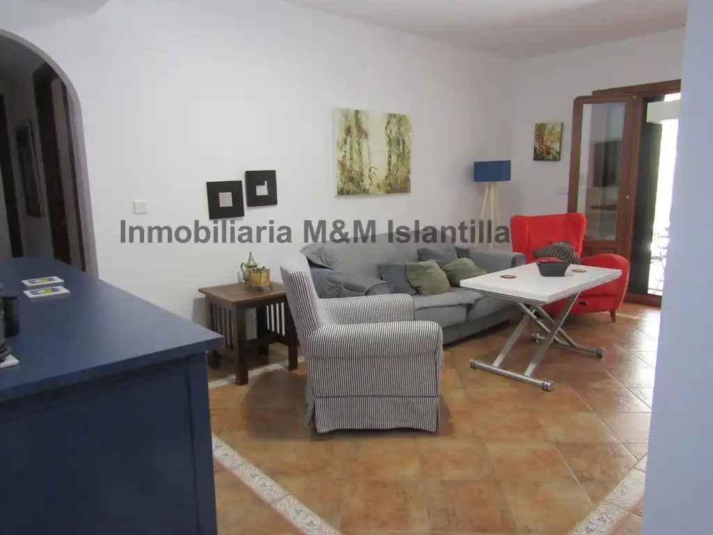Sala de estar de Apartamento en venta en Ayamonte con Jardín privado, Amueblado y Horno