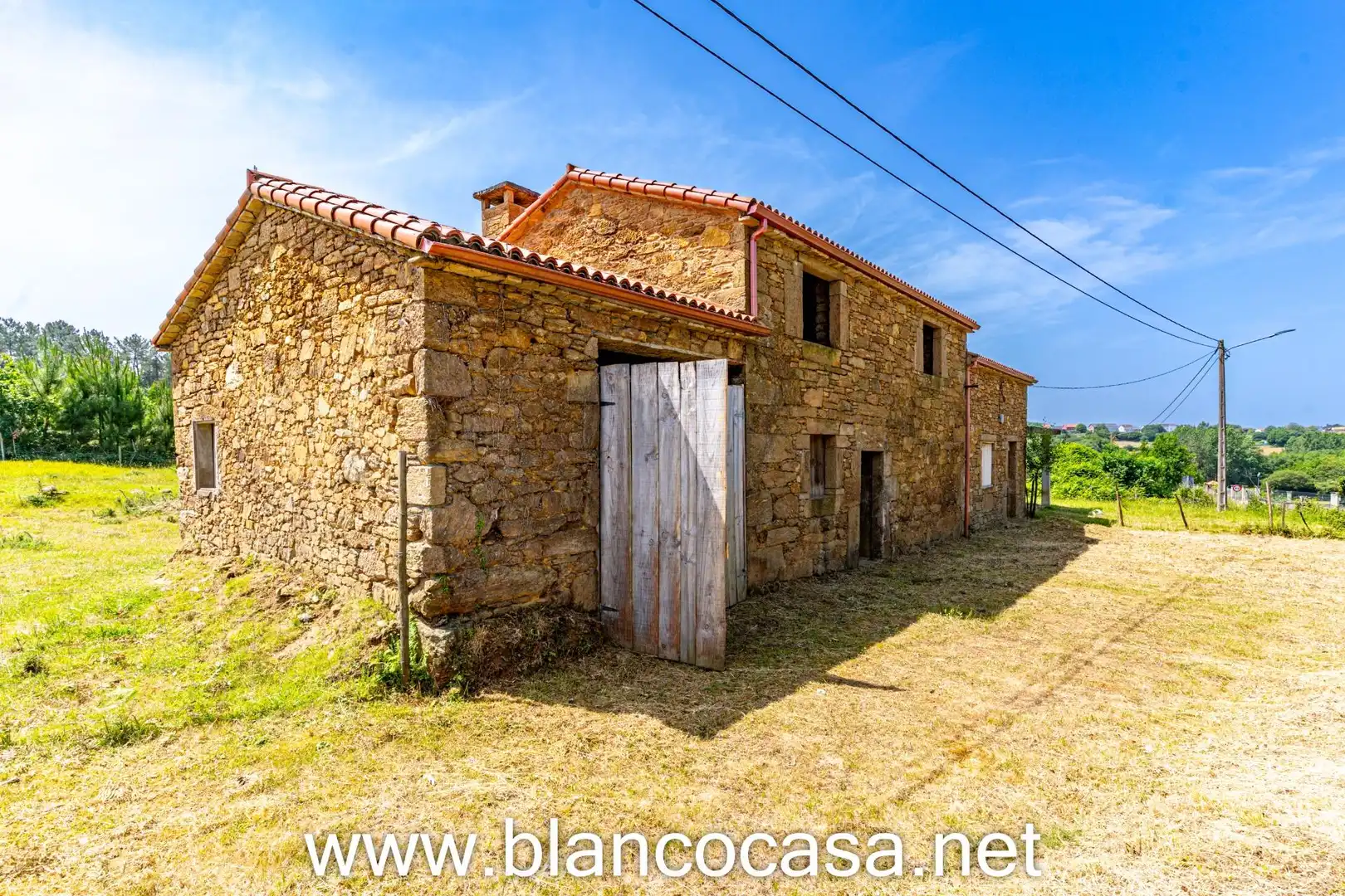 Vista exterior de Casa o chalet en venta en Carballo con Jardín privado