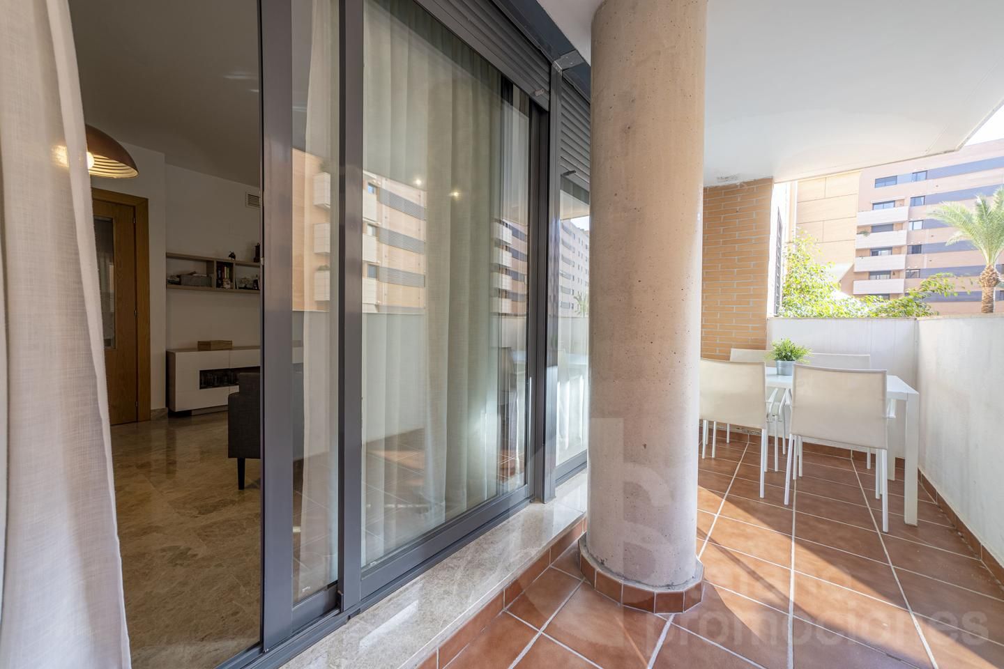 Balcony of Flat for sale in Málaga Capital  with Air Conditioner, Terrace and Community pool
