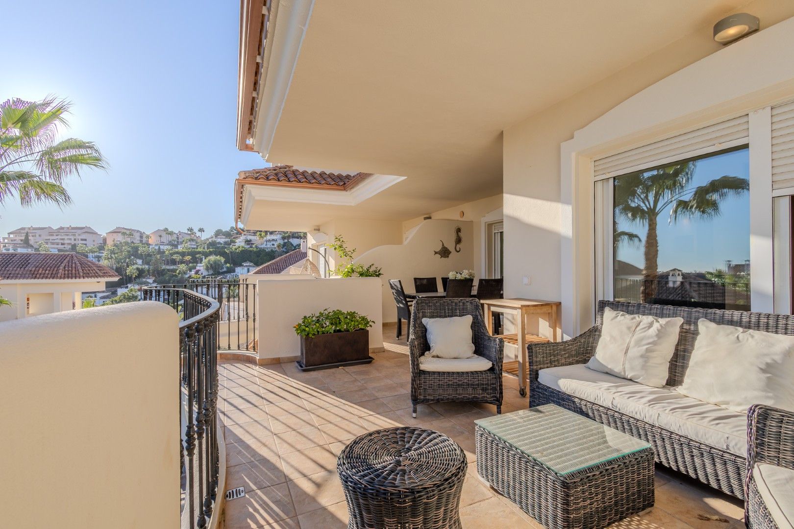 Terrace of Apartment for sale in Marbella  with Air Conditioner, Terrace and Swimming Pool