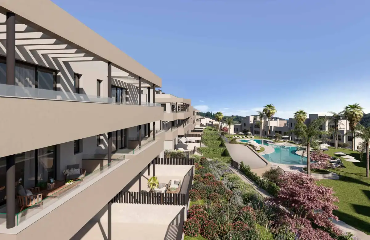 Erdgeschosswohnung mit Pool zum Verkauf in Casares Golf - Casares del Sol, imagen 13