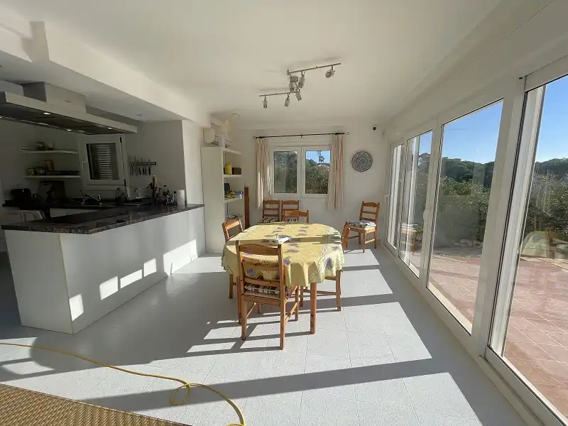 Menjador de Casa o xalet en venda en Llucmajor amb Aire condicionat, Jardí privat i Terrassa