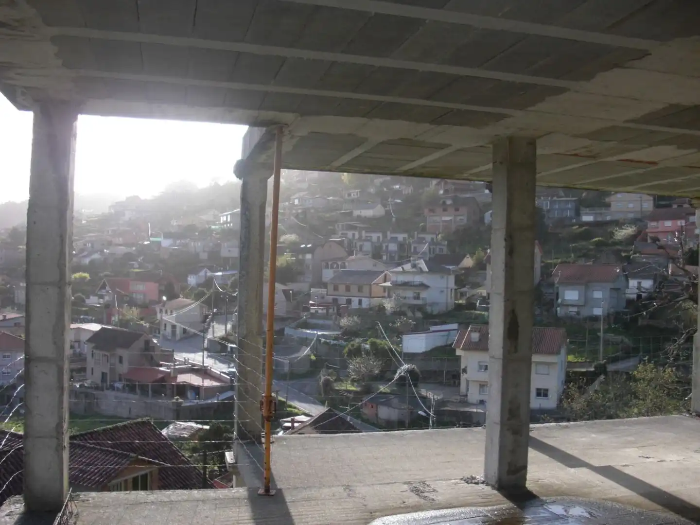 Vista exterior de Casa o xalet en venda en Moaña amb Calefacció, Jardí privat i Parquet