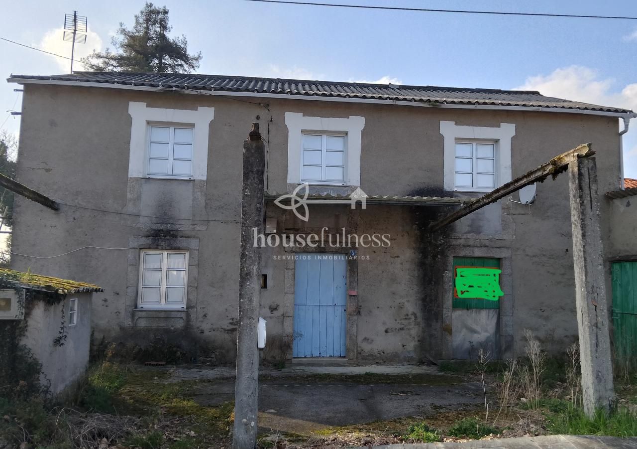 Vista exterior de Casa o chalet en venta en Miño con Calefacción, Jardín privado y Trastero
