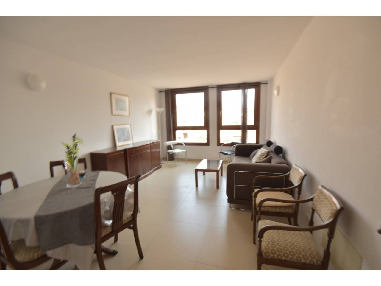 Sala d'estar de Pis de lloguer en Artà amb Moblat i Balcó